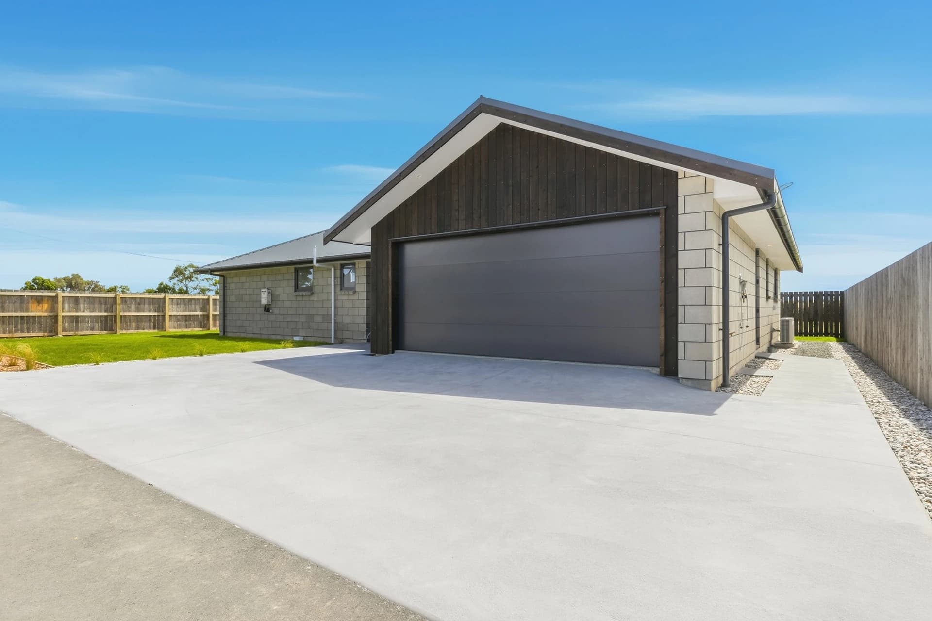 Modern property exterior