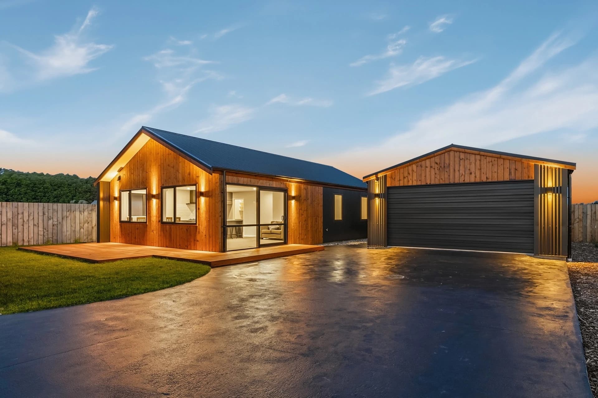 Garden studio exterior